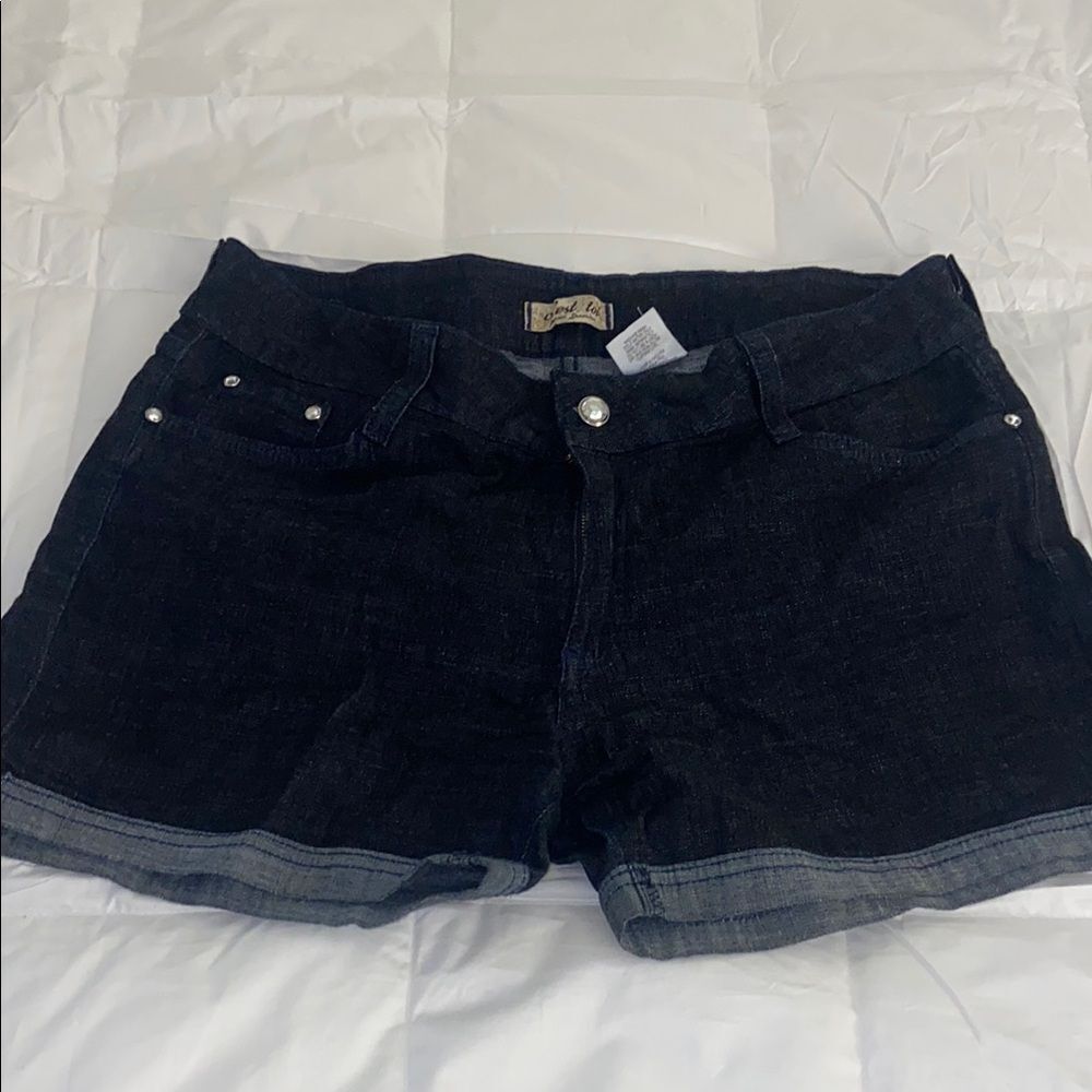 Women's Cest Toi Denim Shorts Size 1XL